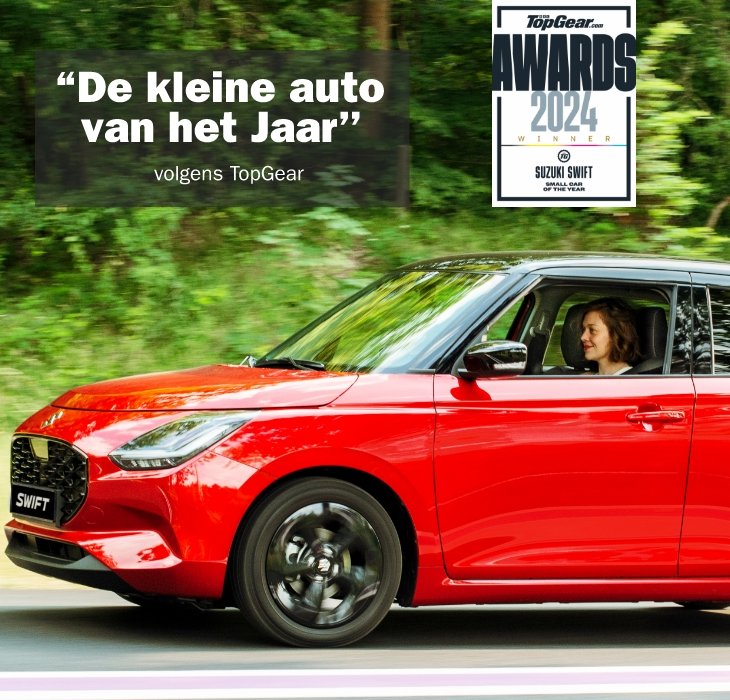 *De sportieve Suzuki Swift*